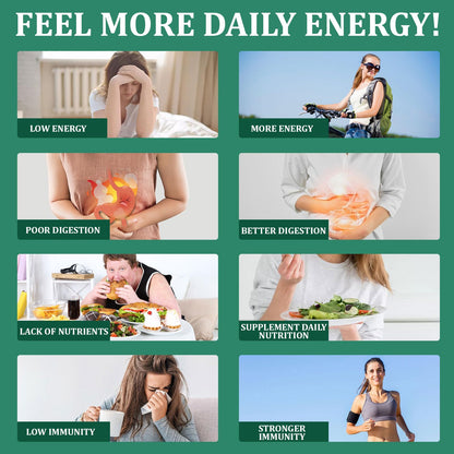 DYDUON Greens Gummies – Daily Greens with Organic Chlorella & Spirulina
