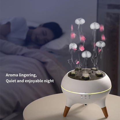 Dynamic Jellyfish Air Humidifier & Diffuser – 250ml, Remote, 7 Color Lights, 4H/8H Timer