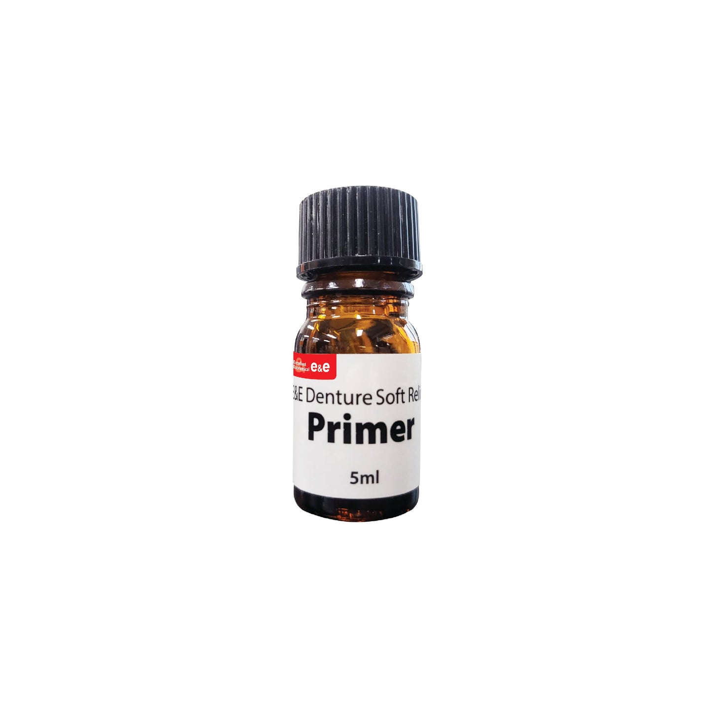 E&E Denture Soft Reline Primer – Strong Bond for Acrylic Dentures | Easy-to-Use, Long-Lasting Adhesion