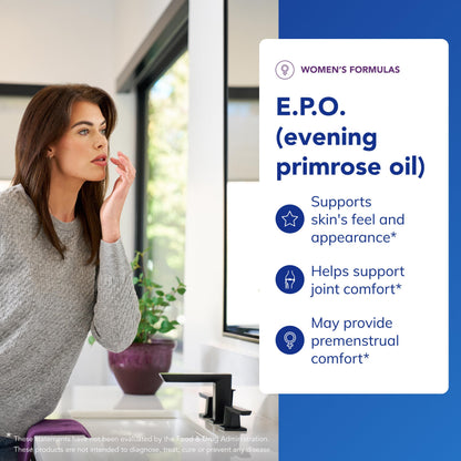 Pure Encapsulations E.P.O. (Evening Primrose Oil) – Hypoallergenic 9% GLA, 250 Softgels