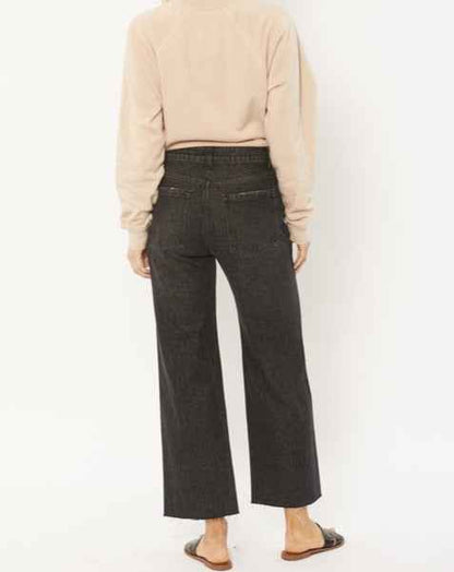 Amuse Society Gabi crop flare denim pant