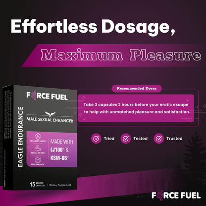 Eagle Endurance – Herbal Sex Pills for Men – Last Longer & Stronger Erections