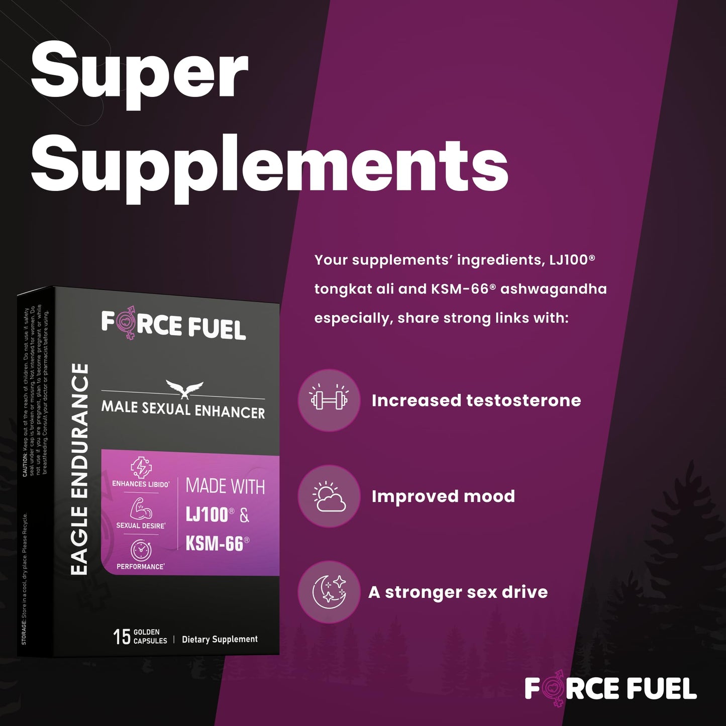 Eagle Endurance – Herbal Sex Pills for Men – Last Longer & Stronger Erections