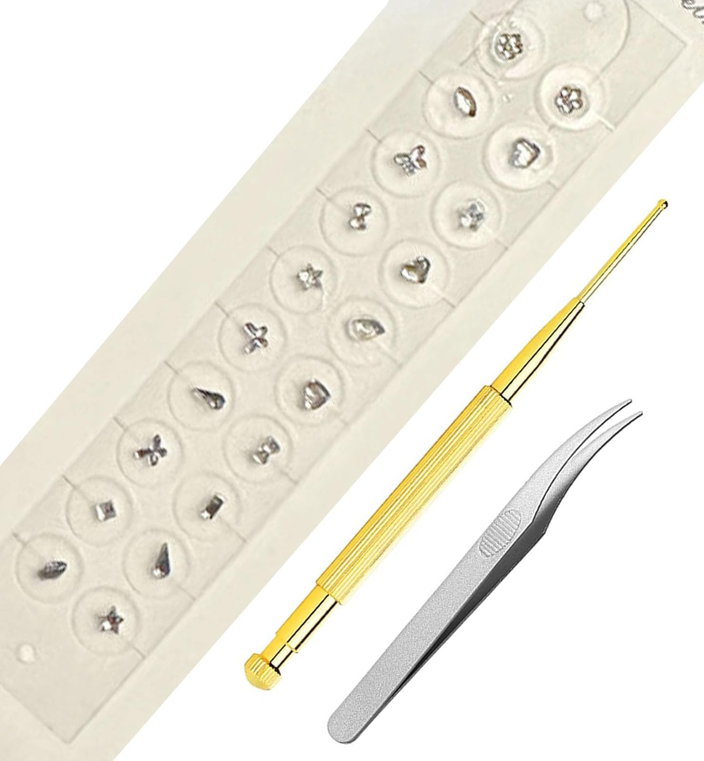 Ear Seeds Acupuncture Kit – Auriculotherapy for Balance & Wellness (Chart + Brass Probe)