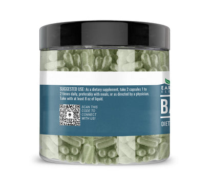 Earthborn Elements Barley Grass 200 Capsules – Pure & Undiluted