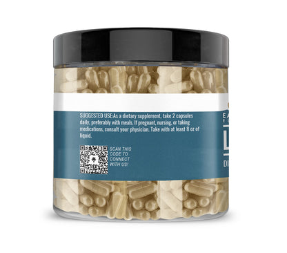 Earthborn Elements Lion’s Mane 200 Capsules – Pure & Undiluted, No Additives