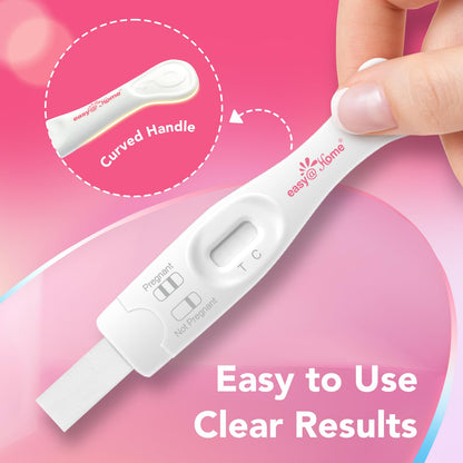 Easy@Home 9 Count Pregnancy Tests – 3 Early Detection Sticks & 6 Precise Test Strips, Instant Readings