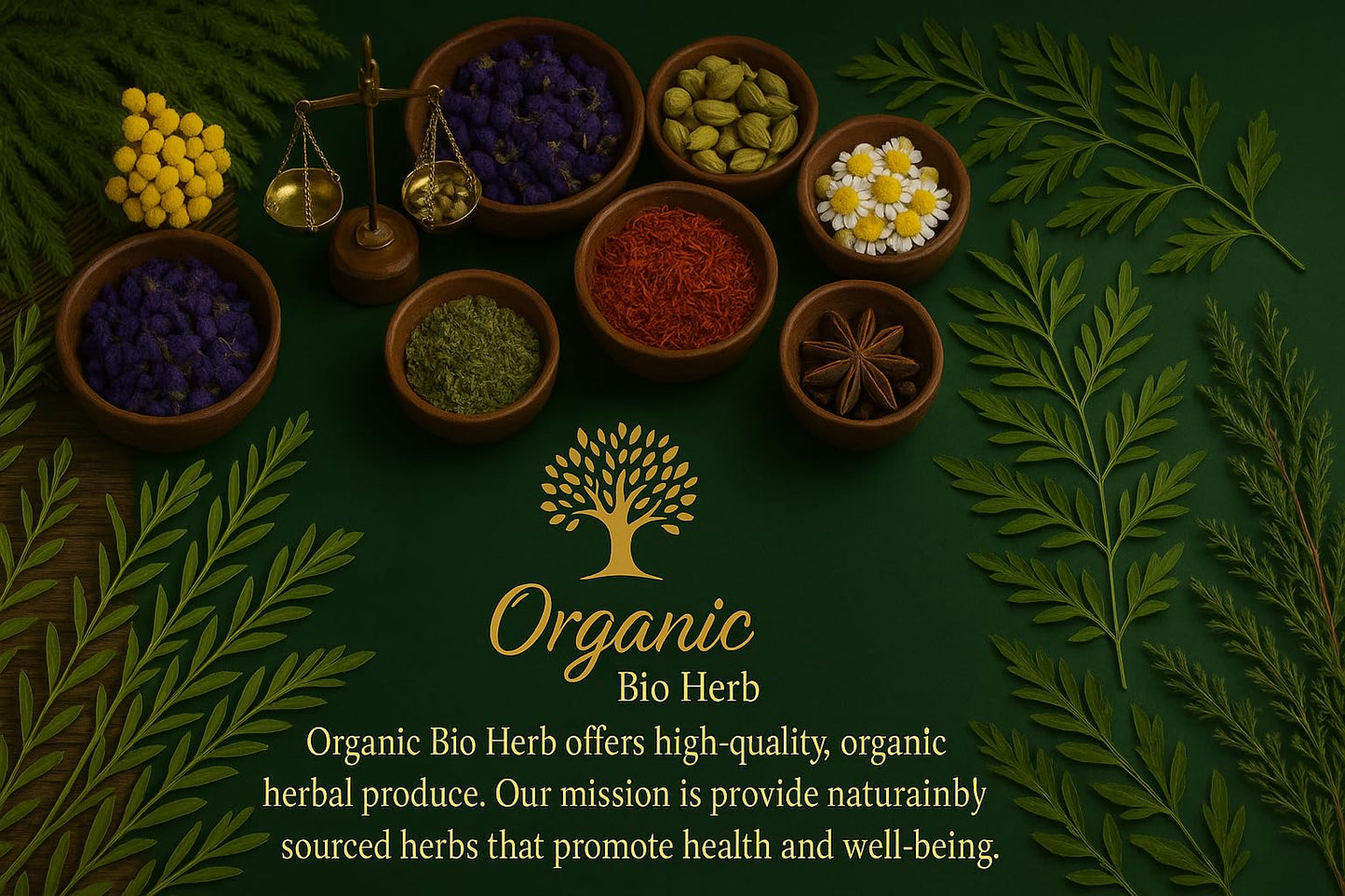 Organic Bio Herbs Echinacea Dried Flowers – 2 oz, 100% Natural, Non-GMO