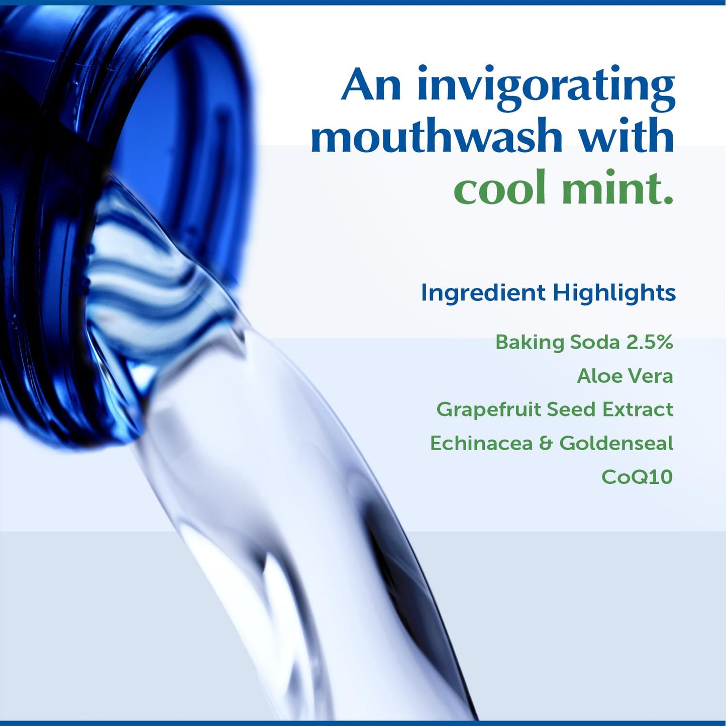 Eco-Dent Mint Alcohol-Free Mouthwash – Baking Soda Rinse + DailyRinse Pack