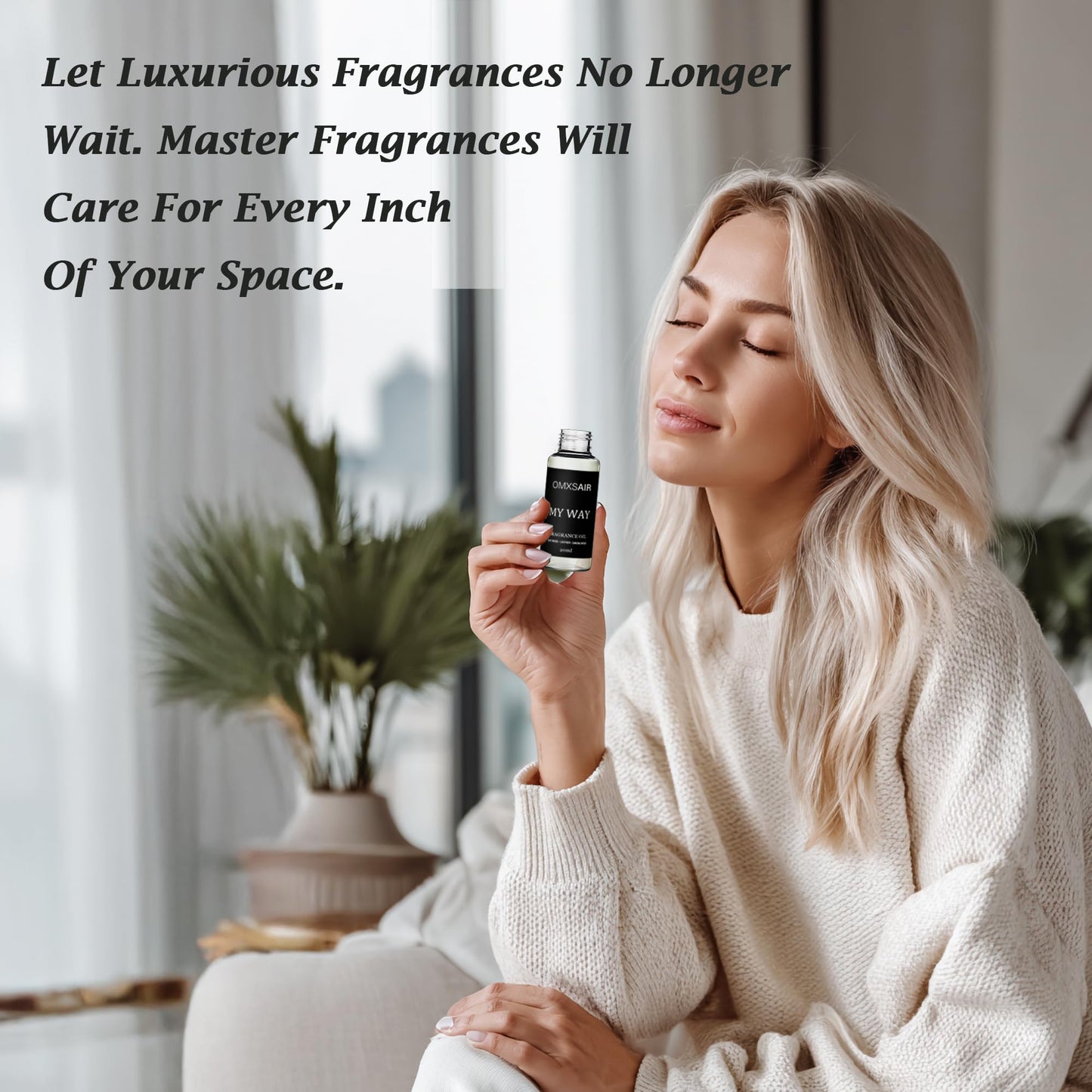 Luxury Hotel Scent Santal Diffuser Refill Kit – 20ml Nano-Formula, Long-Lasting Fragrance for Large Rooms