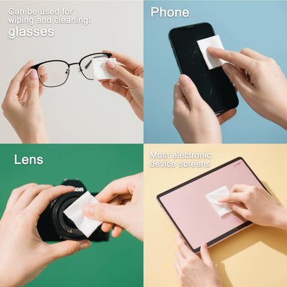 Lens Wipes for Eyeglasses & Screens – 500 Count, Gentle & Portable