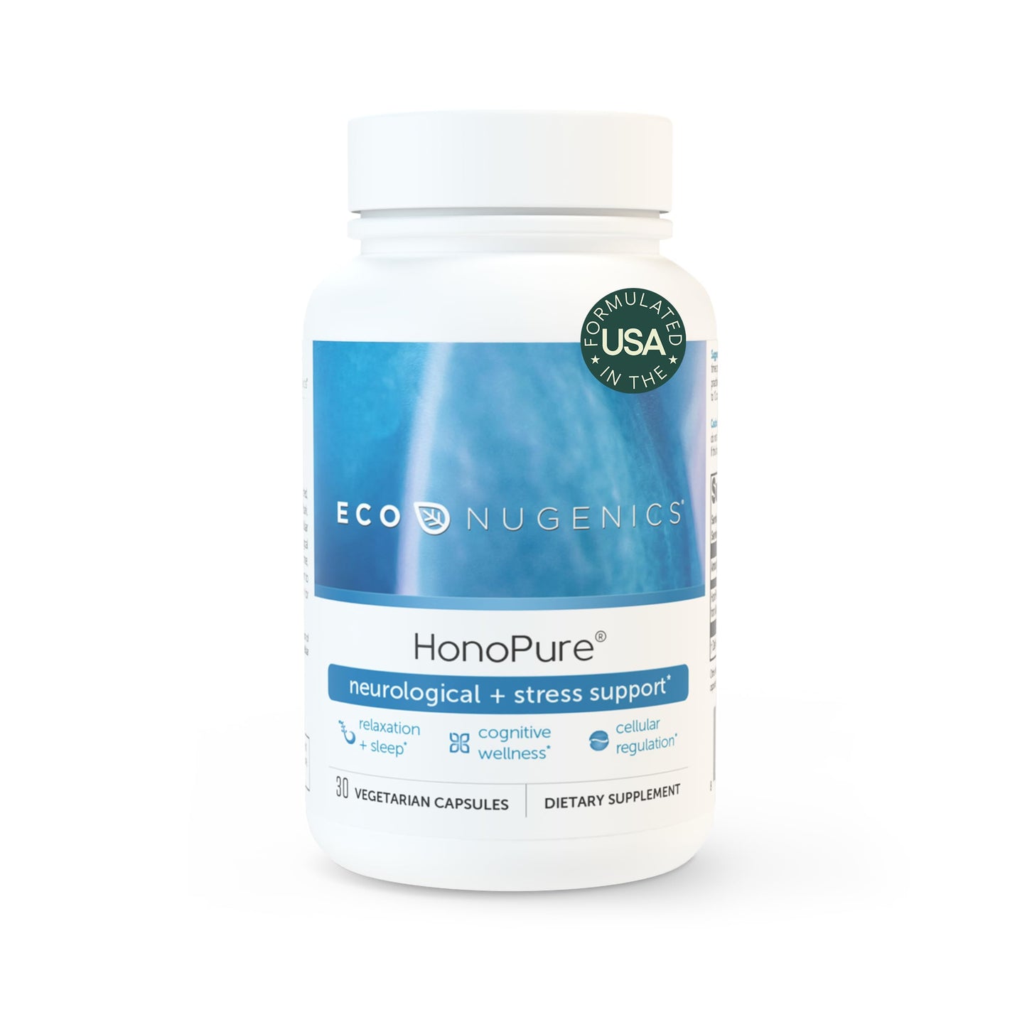 EcoNugenics HonoPure Magnolia Bark Extract – 98% Honokiol | Brain Function, Sleep & Mood Support