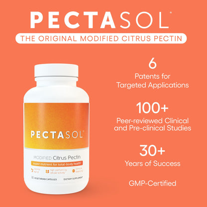 EcoNugenics PectaSol Modified Citrus Pectin – 551g Lime Powder for Total-Body Health & Galectin-3 Support