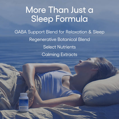 EcoSleep by EcoNugenics: GABA Sleep Aid with L-Theanine – 60 Capsules