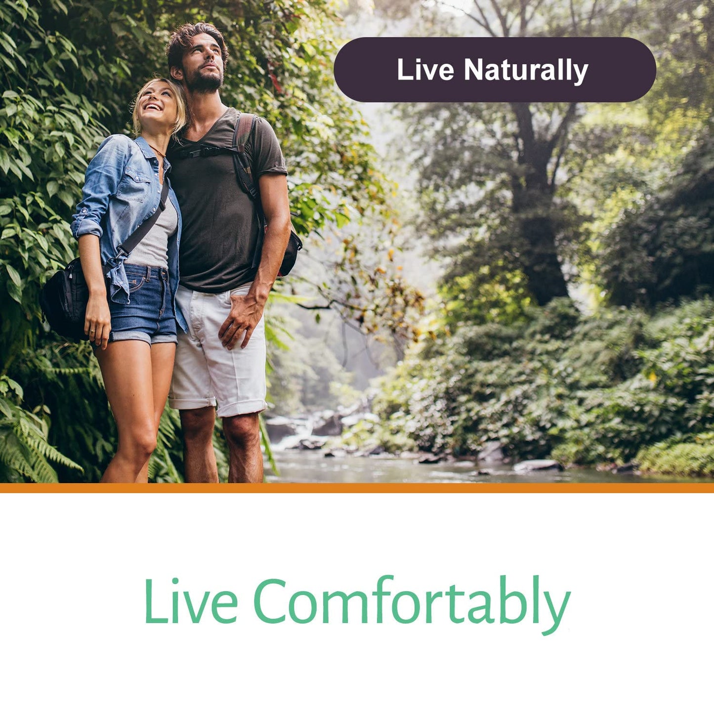 ecostream Naturals Relaxant – 2300 mg Day/Night Capsules with Valerian, Passion Flower, Magnesium (2-Pack)