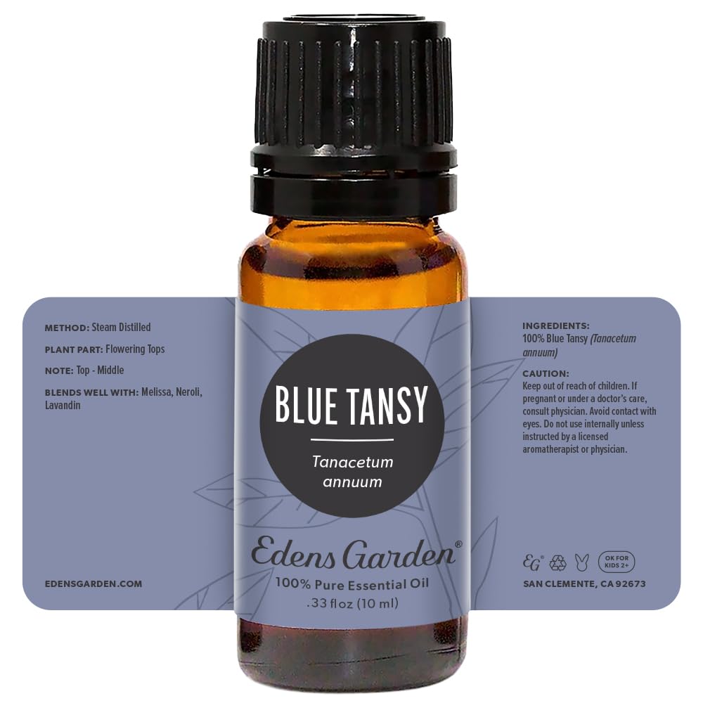 Edens Garden Blue Tansy Essential Oil – 100% Pure Premium Grade, 10 ml