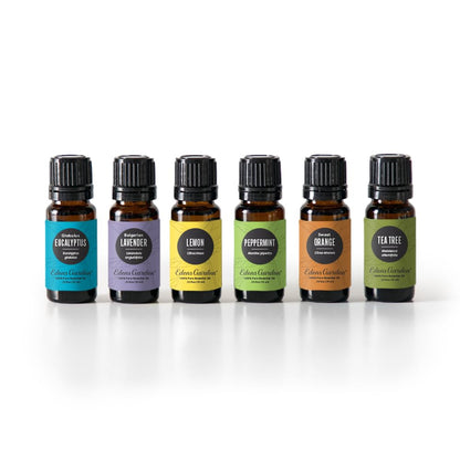 Edens Garden 6-Set Essential Oils – 100% Pure Therapeutic Grade (10 ml each): Lavender, Peppermint, Eucalyptus, Tea Tree, Lemongrass, Sweet Orange