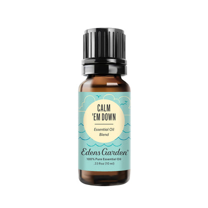 Edens Garden Calm 'Em Down – Kid-Safe Essential Oil Blend, 10 ml (100% Pure Therapeutic Grade)