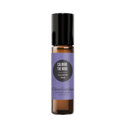 Edens Garden Calming The Mind Essential Oil Roll-On – 100% Pure, Kid & Skin Safe, 10 ml