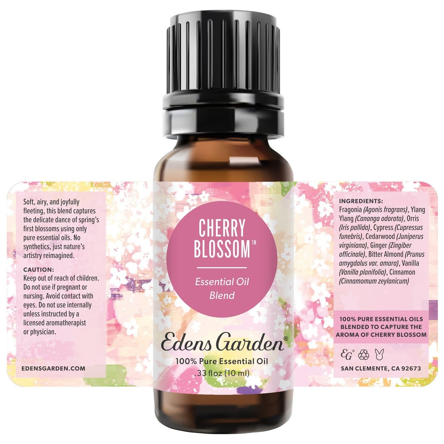 Edens Garden Cherry Blossom Essential Oil Blend – 100% Pure, Premium Grade, 10 ml
