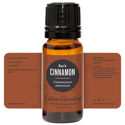 Edens Garden Cinnamon Bark Essential Oil – 100% Pure Premium Grade, Aromatherapy 10 ml