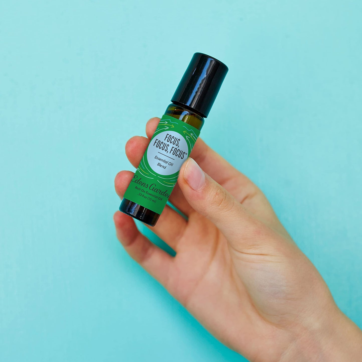 Edens Garden Focus Essential Oil Roll-On – Focus, Focus, Focus (10 ml)