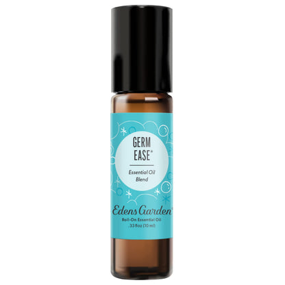 Edens Garden Germ-Ease Essential Oil Roll-On Blend – 100% Pure Premium Grade, Kid & Skin Safe, 10 ml