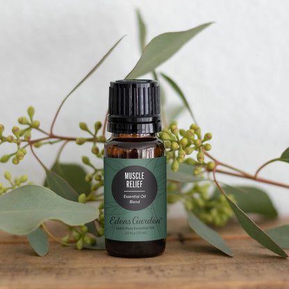 Edens Garden Muscle Relief Essential Oil Blend – 100% Pure, Premium Grade, 10 ml
