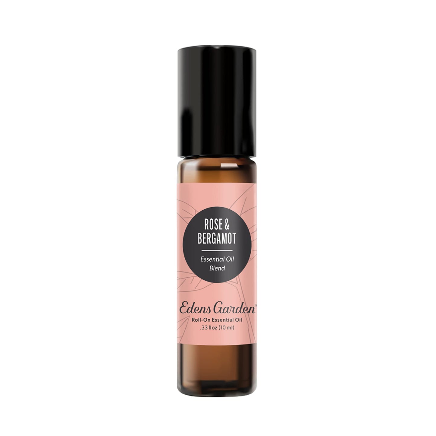 Edens Garden Rose Bergamot Essential Oil Roll-On Blend – 100% Pure, Premium Grade, 10 ml, Skin Safe