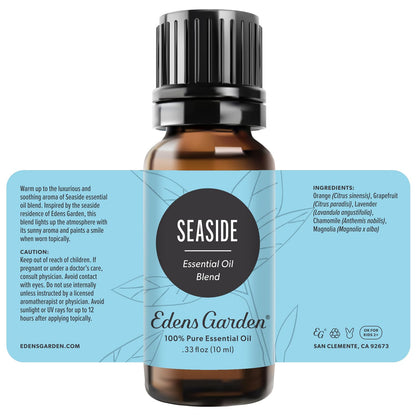 Seaside Essential Oil Blend by Edens Garden — 100% Pure, Premium Grade (10 ml)