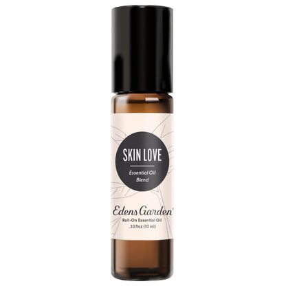 Edens Garden Skin Love Essential Oil Roll-On - Pure 10ml, Pre-Diluted, Skin Safe