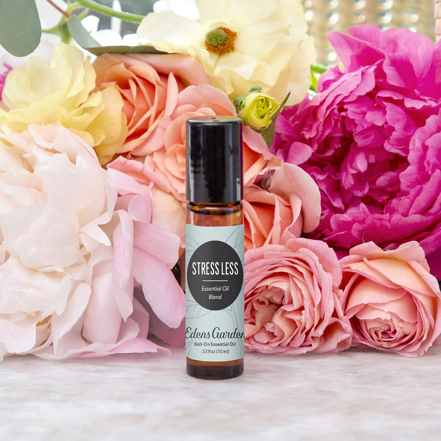 Edens Garden Stress Less Essential Oil Roll-On – 10 ml Pre-Diluted, 100% Pure