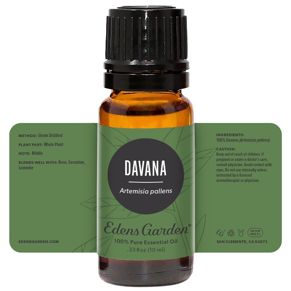Edens Garden Davana Essential Oil - 100% Pure Therapeutic Grade, 10 ml