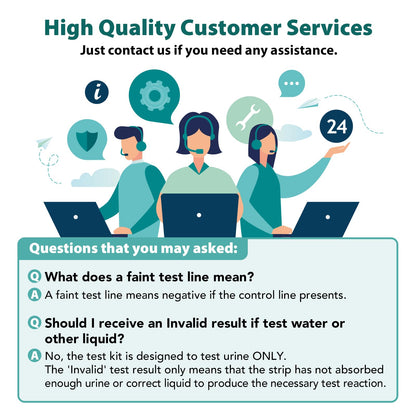 Easy@Home Multi-Drug Screen Test – 5 Pack Urine Drug Tests Kit (BZO/COC/THC/MET/MOR/OXY/BAR/BUP/MTD/TCA) | Instant Marijuana Test #EDOAP-7104