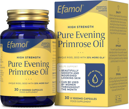 Efamol Evening Primrose Oil 1000mg – 30 Capsules | EPO Supplement