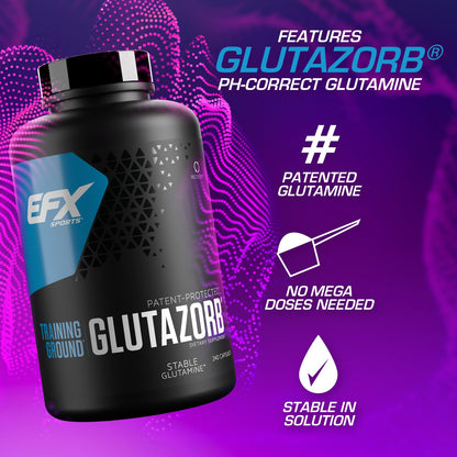 EFX Training Ground Glutazorb Caps – pH-Correct Glutamine for Digestion & Immune Support