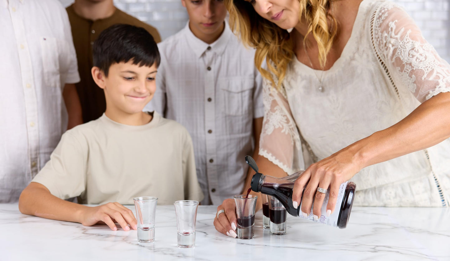 Elderberry Queen Organic Elderberry Syrup 24 Fl Oz – Sambucus Elderberry & Aronia Berry for Kids & Adults