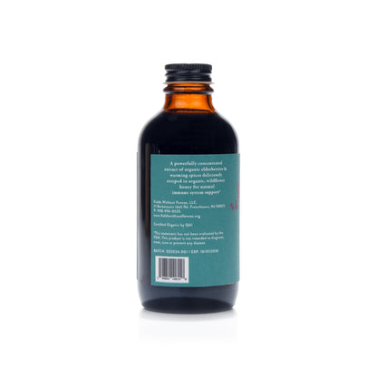 Fields Without Fences Elderberry Elixir – Immune Support for Adults & Kids | Organic, Farm-Fresh Elderberry Syrup | Made in the USA (4 oz)