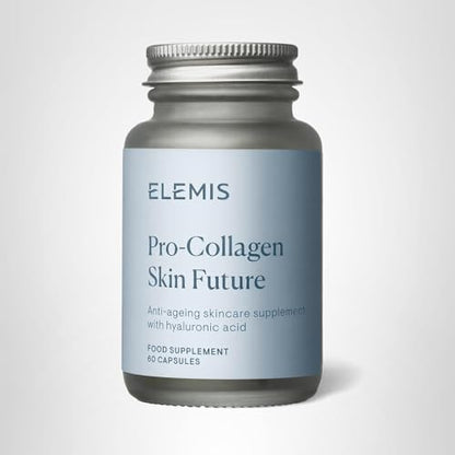 ELEMIS Pro-Collagen Skin Future Supplements — Daily Ingestible for Hydration, Elasticity & Fine Lines | 60 Capsules