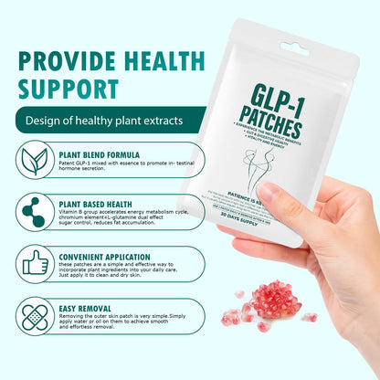 elesysy GLP-1 Patch - Long-Lasting Body Care Patches for Men & Women (60 Count)
