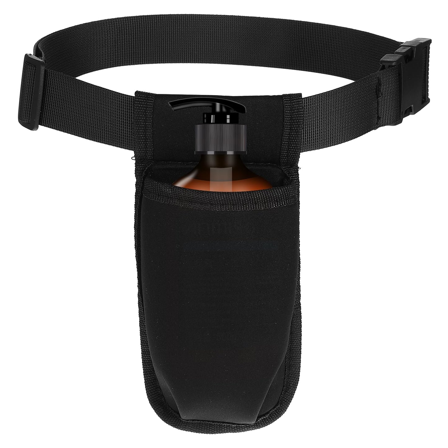 ElevateTech Massage Bottle Bag Waist Holder – Adjustable Neoprene Pouch for Oils & Lotions