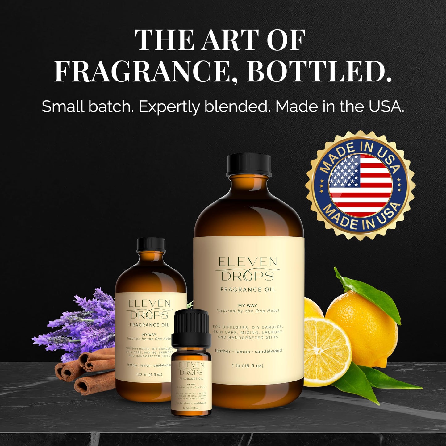 Eleven Drops My Way Diffuser Oil – Premium 16oz Fragrance Inspired by The One Hotel