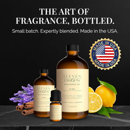 Eleven Drops My Way Diffuser Oil – Premium 16oz Fragrance Inspired by The One Hotel