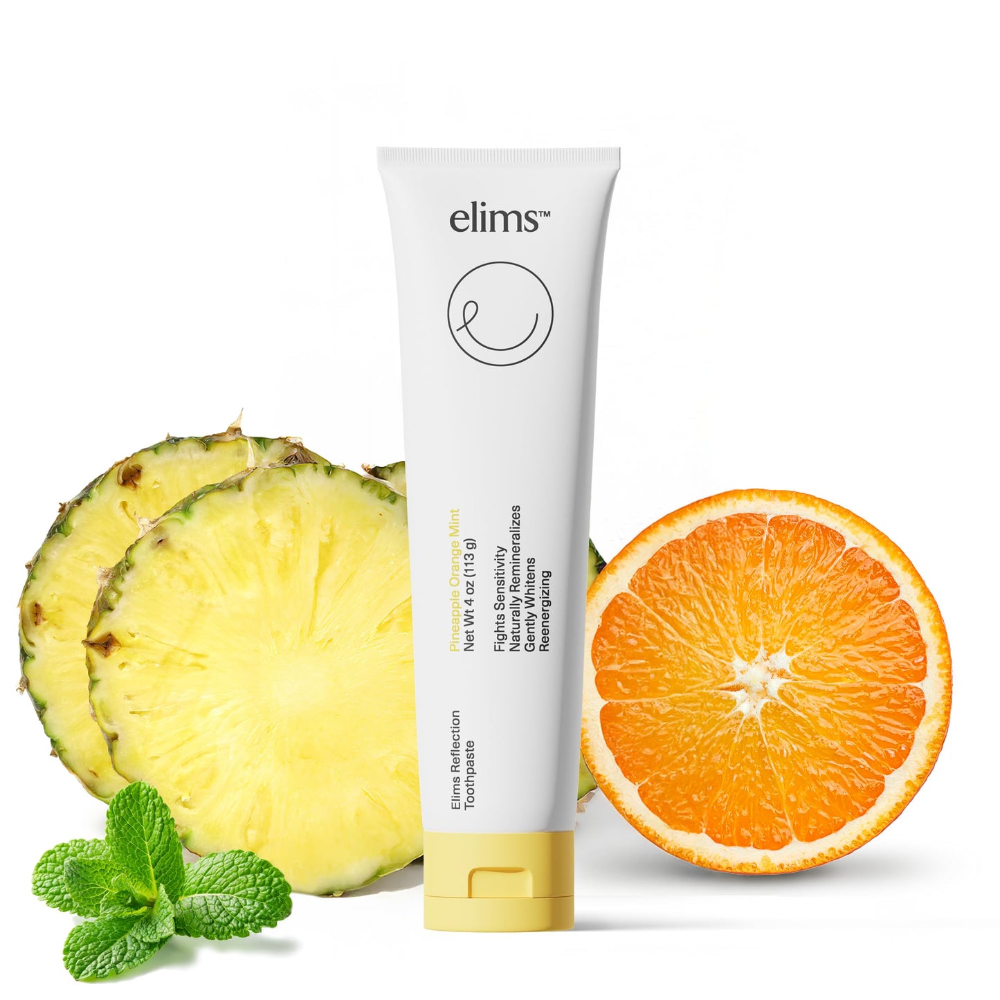 ELIMS Nano Hydroxyapatite Fluoride Free Toothpaste – Whitening, SLS Free (4oz) | Adults & Kids