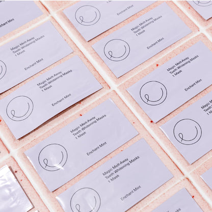 ELIMS Teeth Whitening Strips for Sensitive Teeth - 42 Strips, Up to 7 Shades