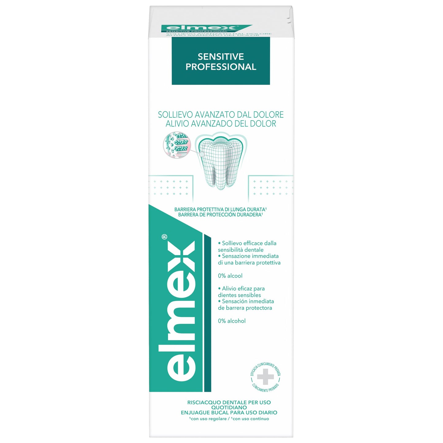 Elmex Sensitive Plus Mouthwash 400ml – Relief from Tooth Sensitivity & Enamel Protection