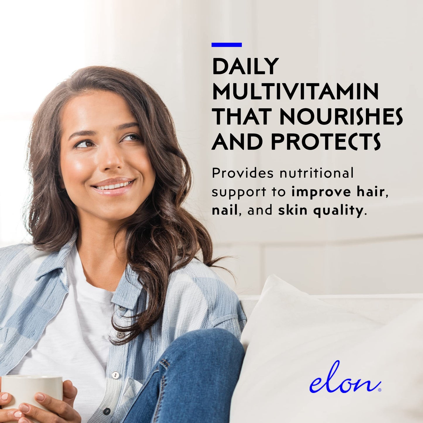 Elon Matrix 5000 Multivitamin – Hair, Skin & Nails, 5000 mcg Biotin