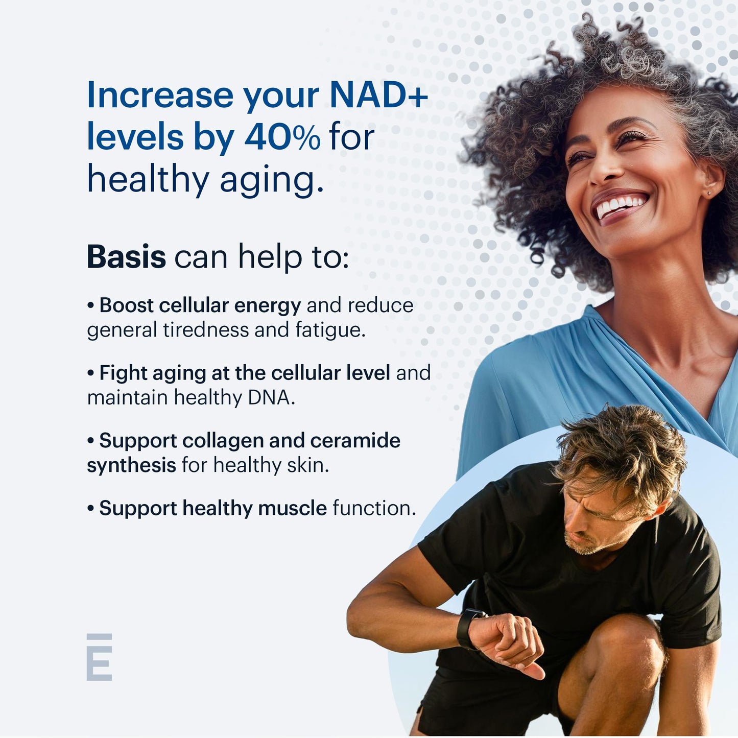 ELYSIUM Basis NAD+ Supplement — 30 Servings | NR 250mg + Pterostilbene 50mg