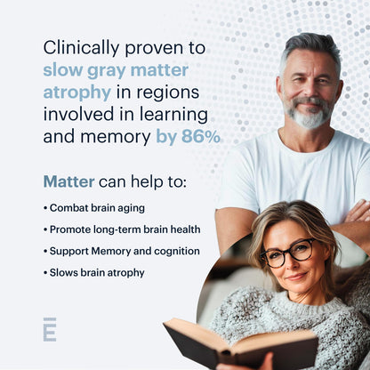 ELY-SIUM Matter – Brain Health & Memory Support | Omega-3 DHA, 30 Servings