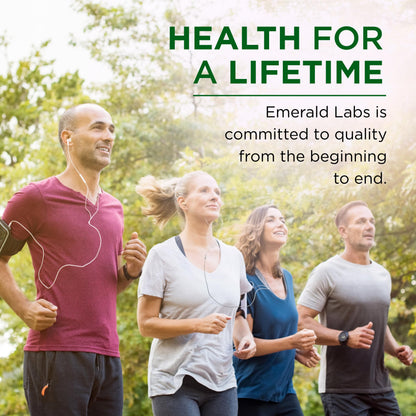 EMERALD LABS Men's 45+ 1-Daily Multi – Immune, Bone & Heart Support | Gluten-Free | 60 Veg Capsules